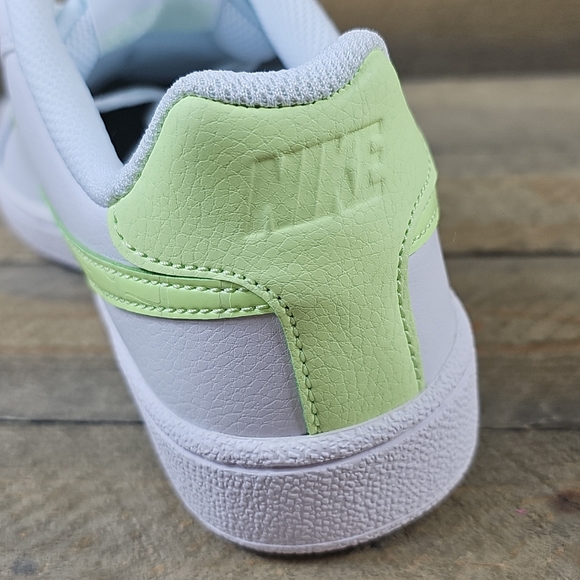 Nike Court Royale Women's Sneakers Shoes White Barely Volt NEW - Picture 8 of 9